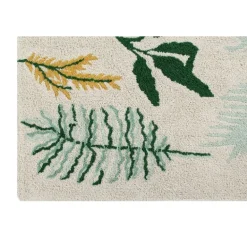 Botanic Plants Washable Rug