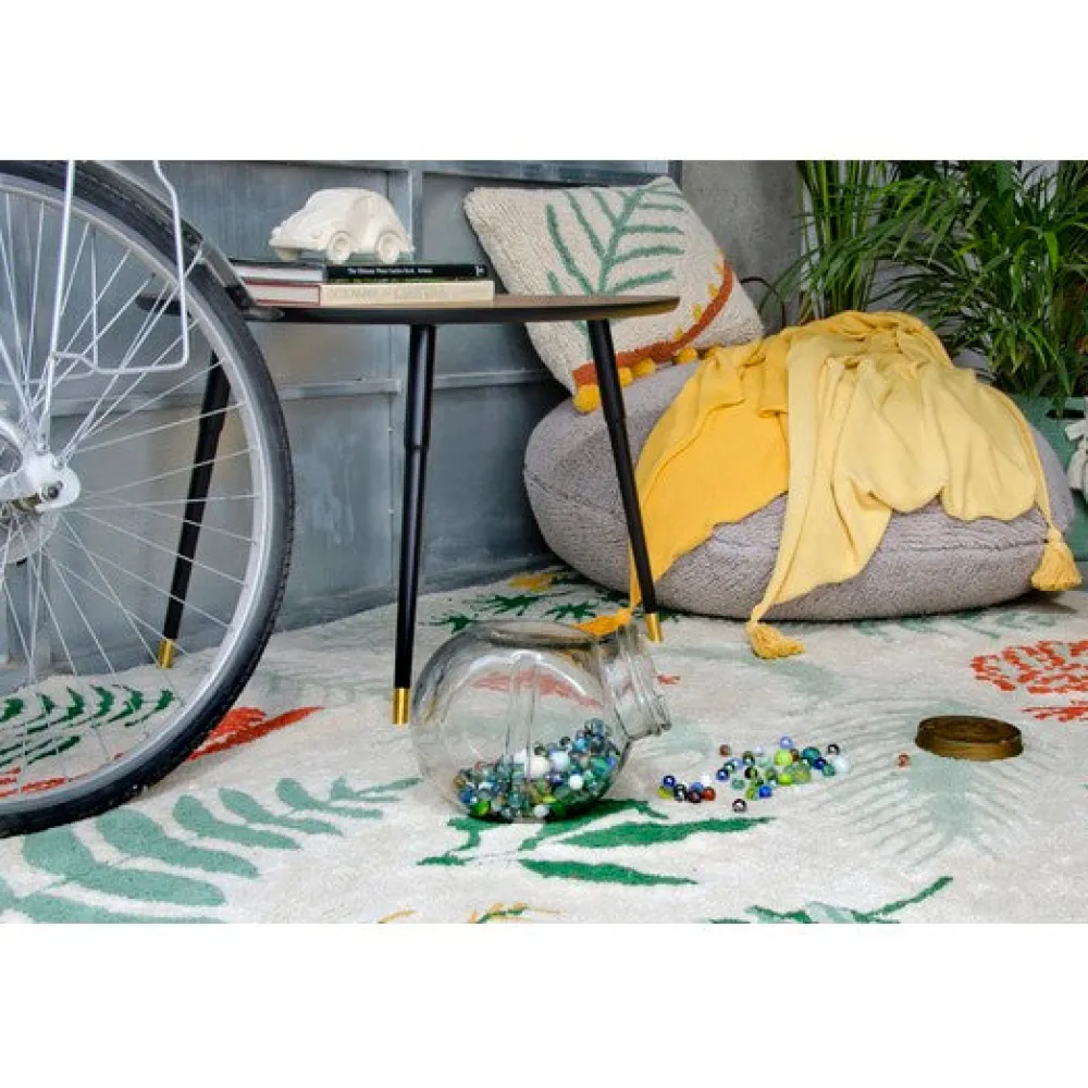 Botanic Plants Washable Rug