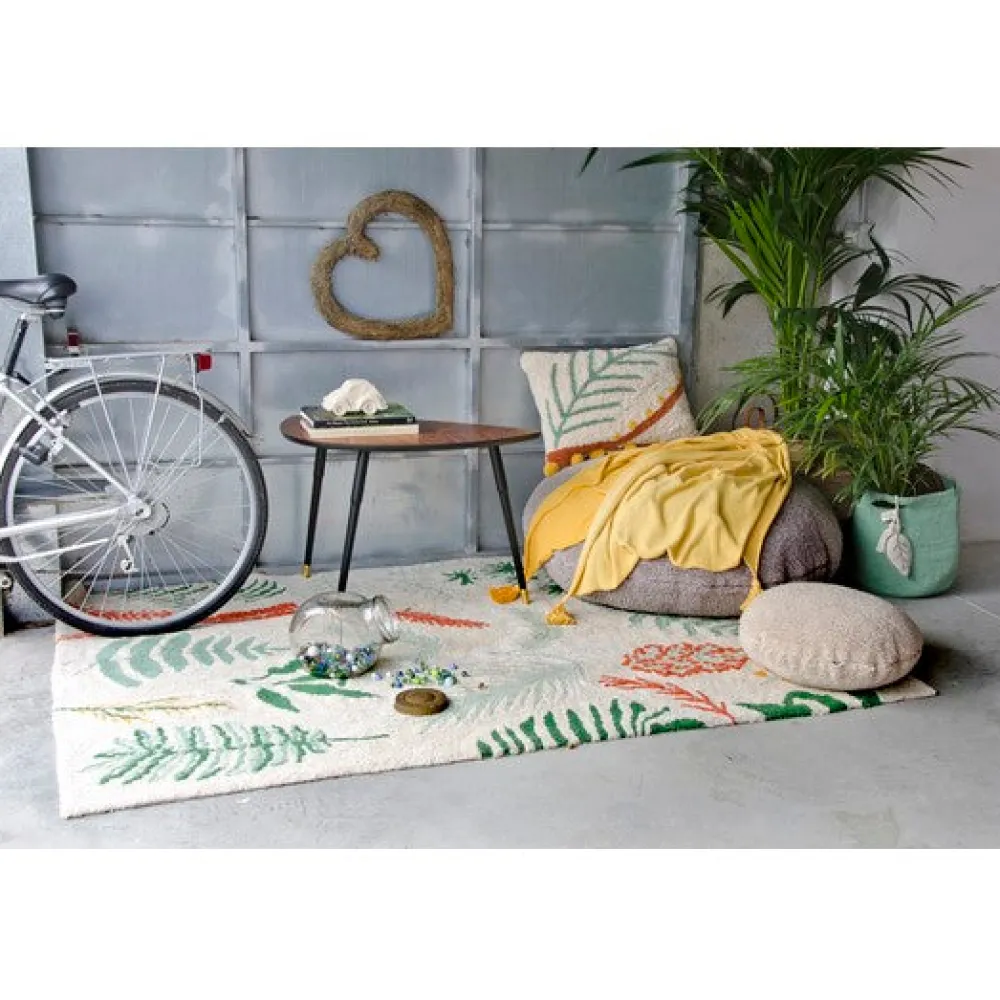 Botanic Plants Washable Rug