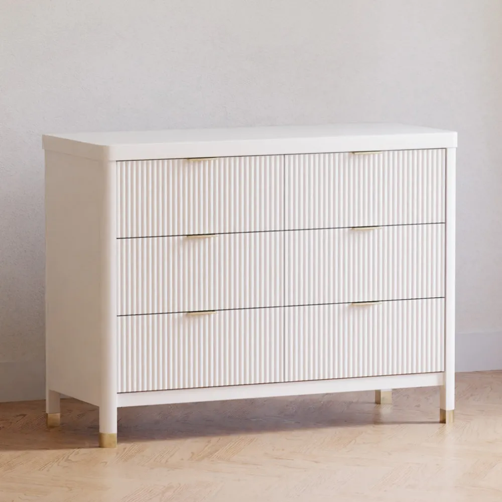 Brimsley Tambour 6-Drawer Dresser