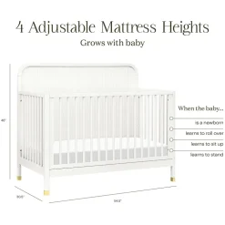 Brimsley Tambour 4-in-1 Convertible Crib