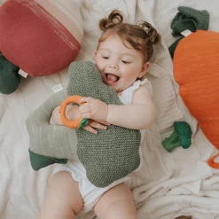 Brucy The Broccoli Knitted Cushion