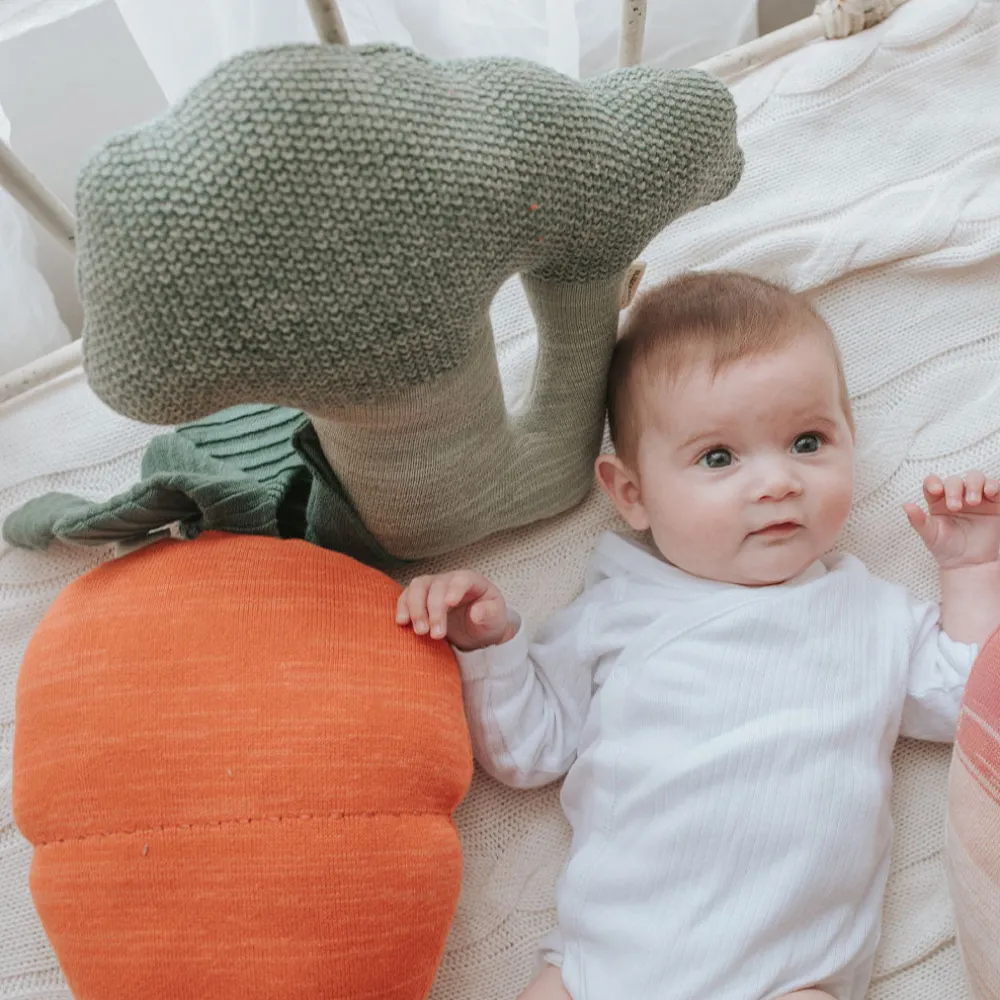 Brucy The Broccoli Knitted Cushion