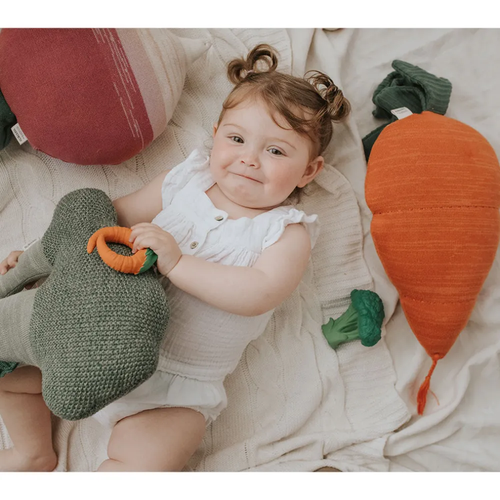 Brucy The Broccoli Knitted Cushion