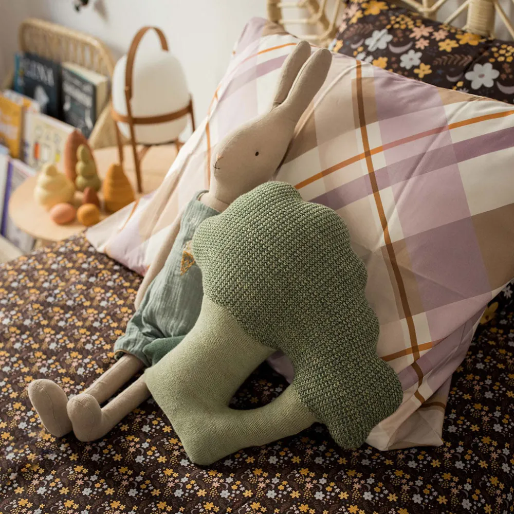 Brucy The Broccoli Knitted Cushion