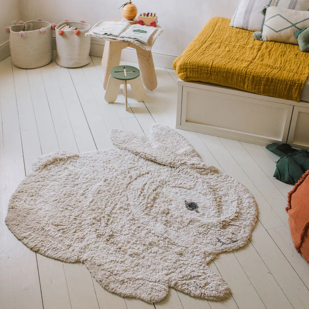 Bunny Washable Animal Rug