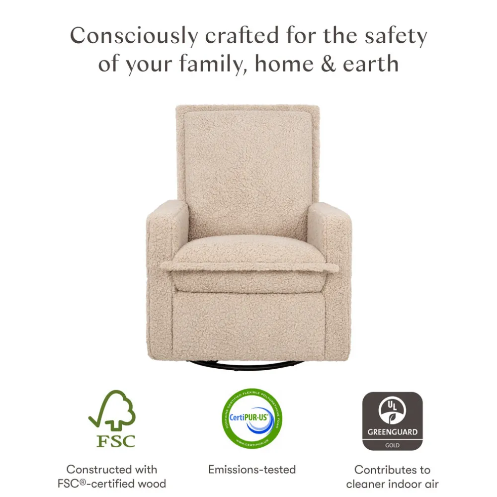 Cali Flange Recliner and Swivel Glider
