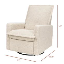 Cali Flange Recliner and Swivel Glider