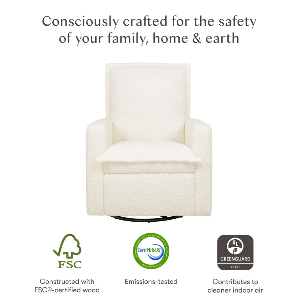 Cali Flange Recliner and Swivel Glider