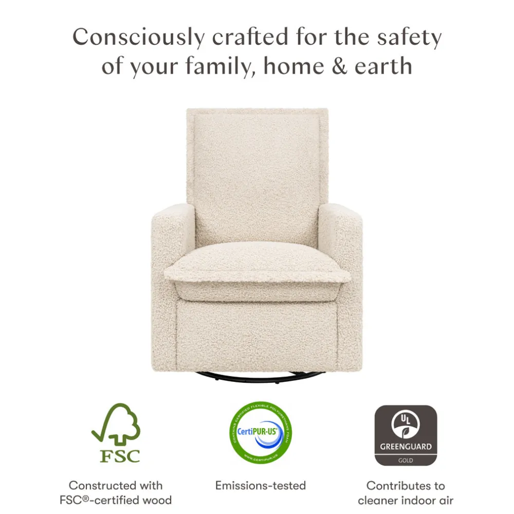 Cali Flange Recliner and Swivel Glider