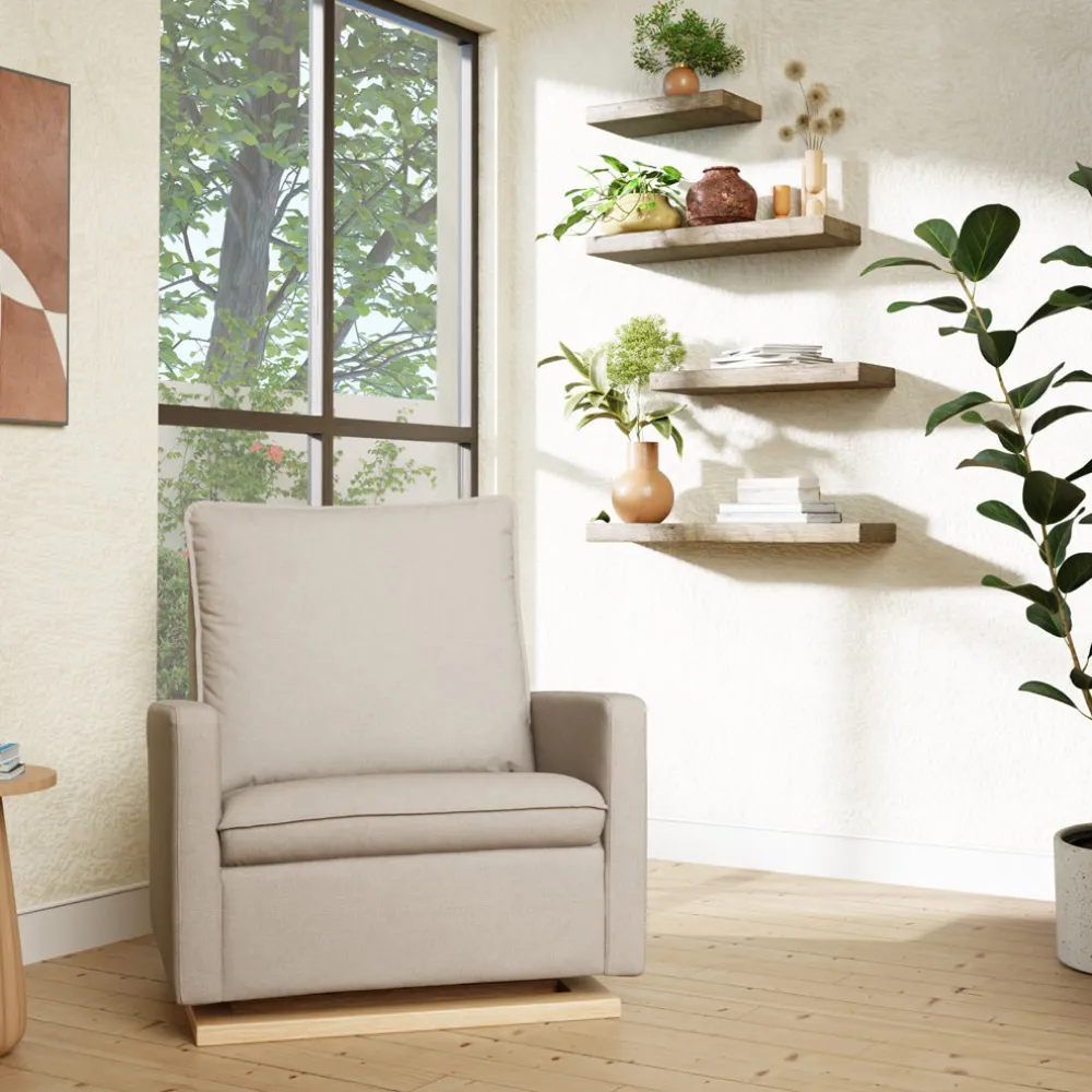 Cali Pillowback Chair-and-a-Half Glider
