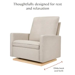Cali Pillowback Chair-and-a-Half Glider