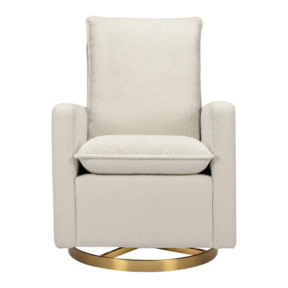 Cali Pillowback Swivel Glider