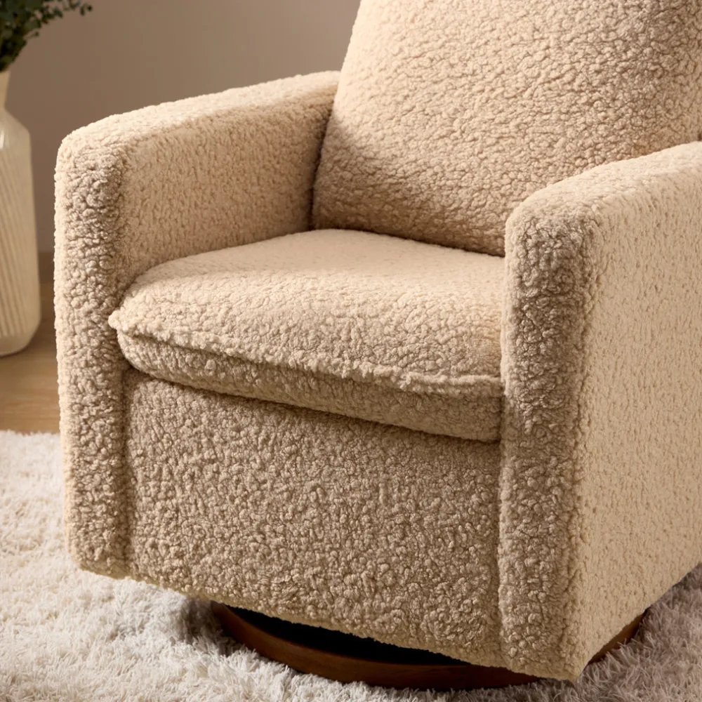 Cali Pillowback Swivel Glider