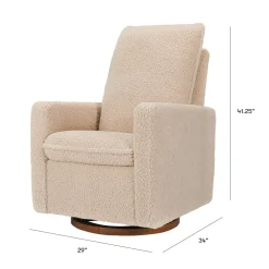 Cali Pillowback Swivel Glider