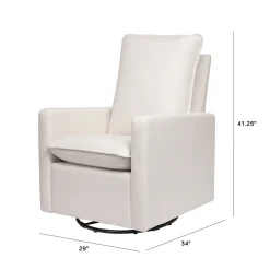 Cali Pillowback Swivel Glider