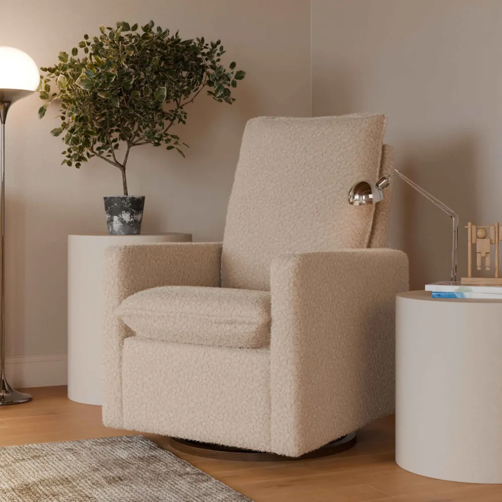 Cali Pillowback Swivel Glider