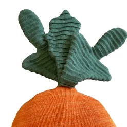 Cathy The Carrot Knitted Cushion
