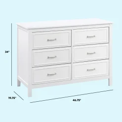 Charlie 6-Drawer Double Dresser