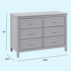 Charlie 6-Drawer Double Dresser