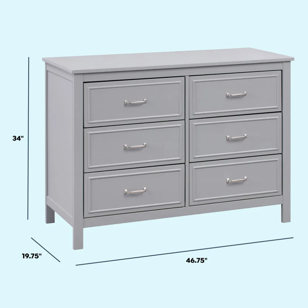 Charlie 6-Drawer Double Dresser