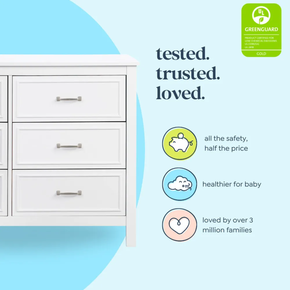 Charlie 6-Drawer Double Dresser