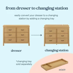 Charlie 6-Drawer Double Dresser