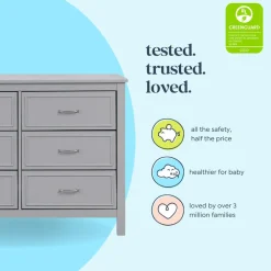 Charlie 6-Drawer Double Dresser