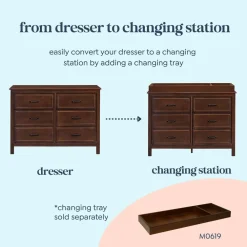 Charlie 6-Drawer Double Dresser