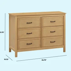 Charlie 6-Drawer Double Dresser