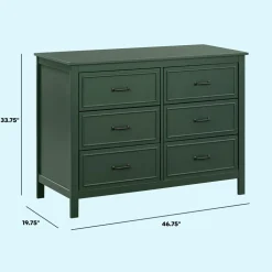 Charlie 6-Drawer Double Dresser