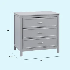 Charlie 3-Drawer Dresser