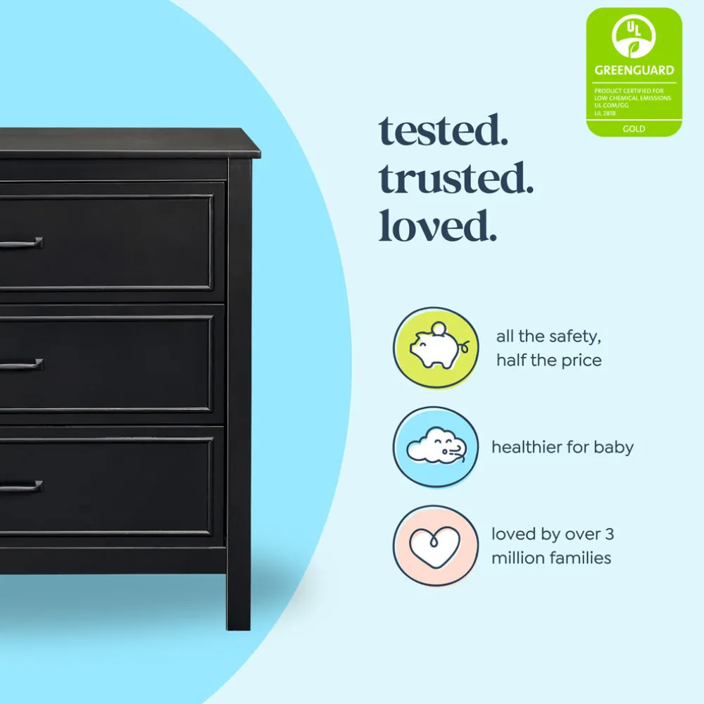 Charlie 3-Drawer Dresser