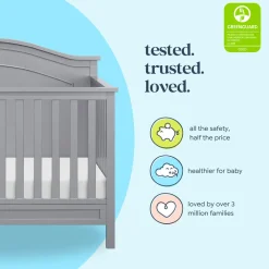 Charlie 4-In-1 Convertible Crib