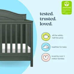 Charlie 4-In-1 Convertible Crib