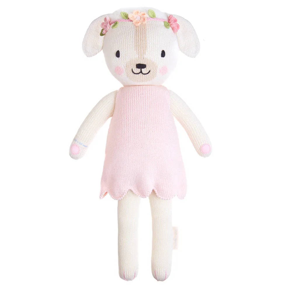 Charlotte The Dog Hand-Knit Doll