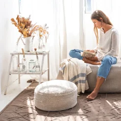 Chill Round Pouffe