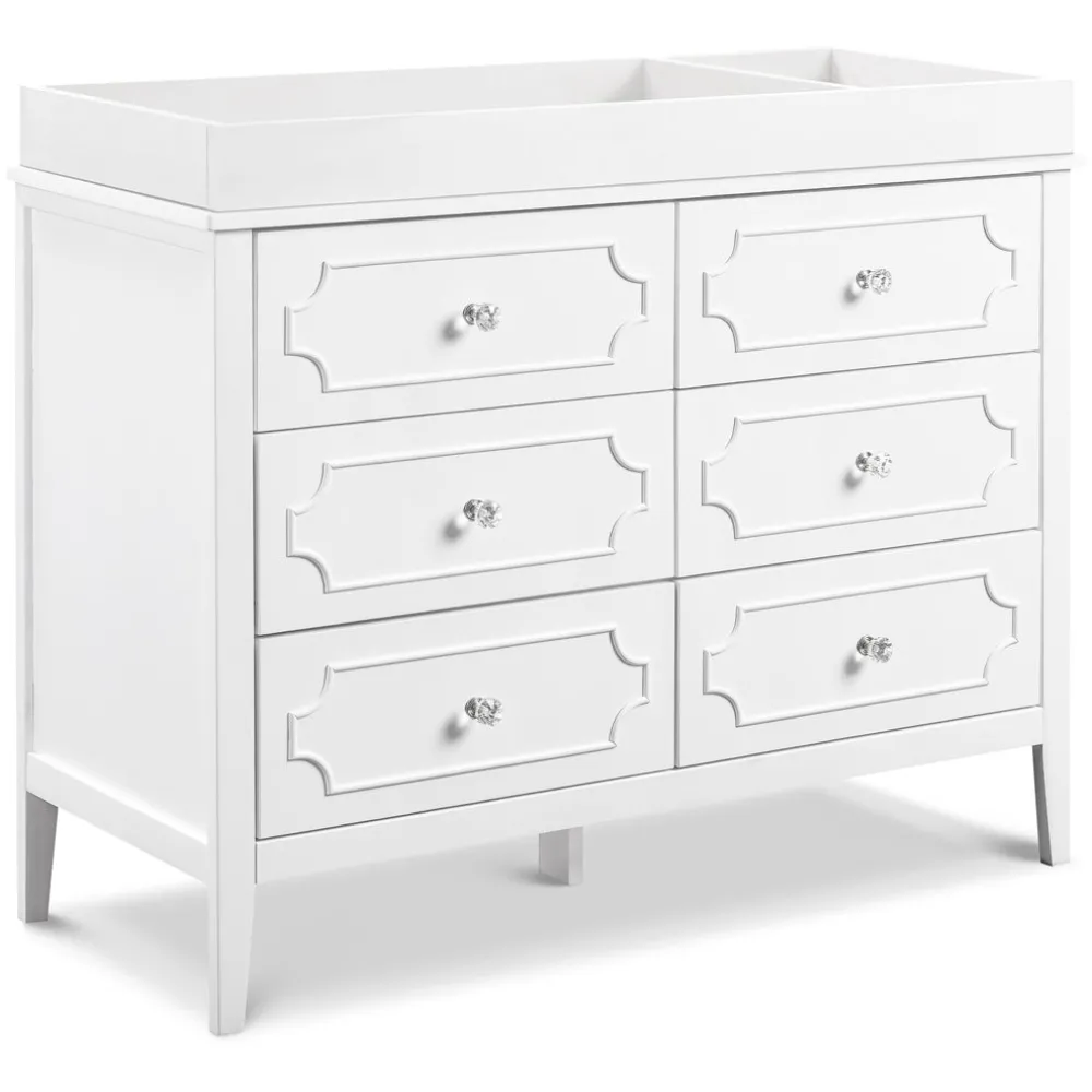 Chloe Regency 6-Drawer Dresser