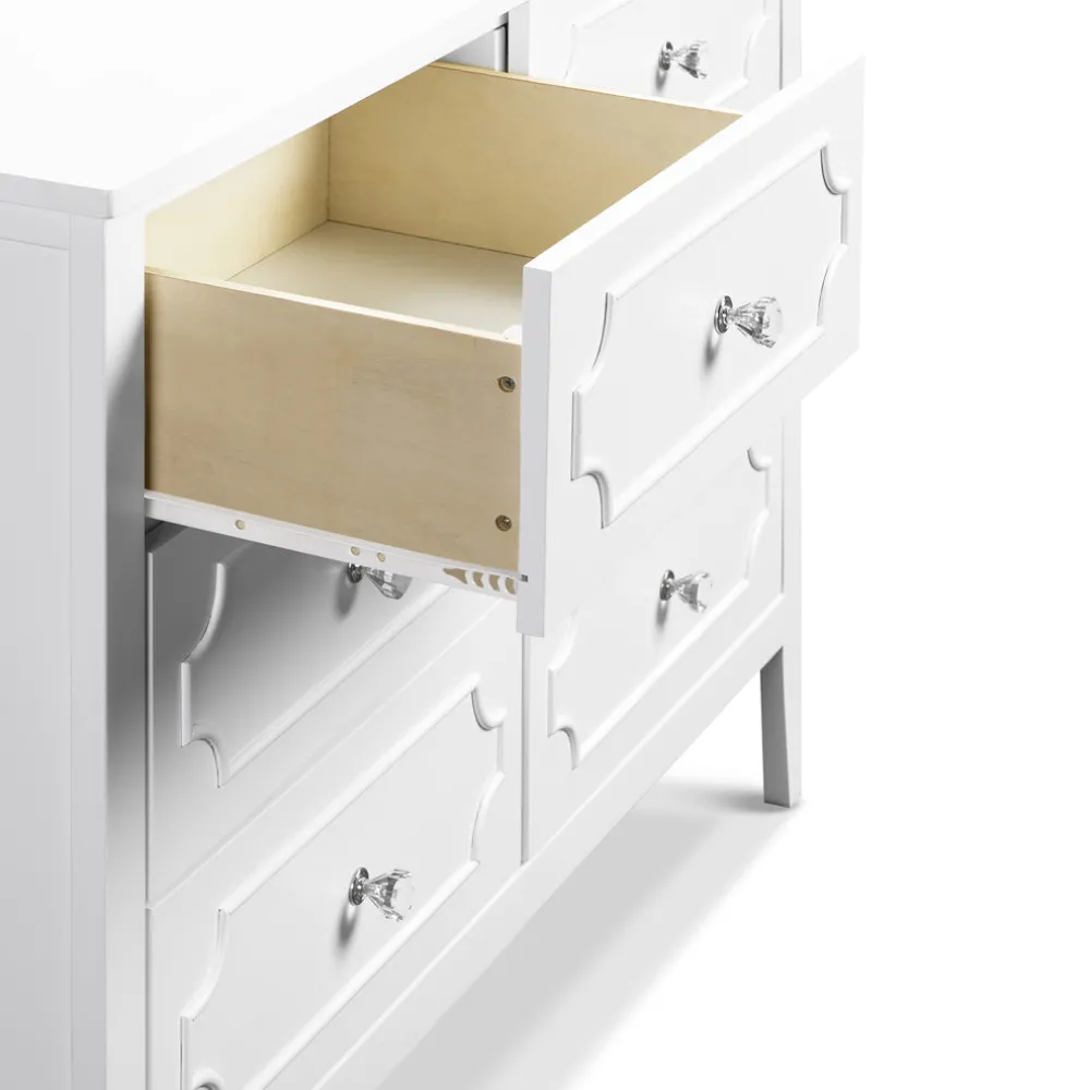 Chloe Regency 6-Drawer Dresser