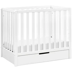 Colby 4-in-1 Convertible Mini Crib with Trundle