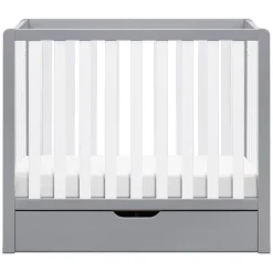 Colby 4-in-1 Convertible Mini Crib with Trundle