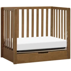 Colby 4-in-1 Convertible Mini Crib with Trundle