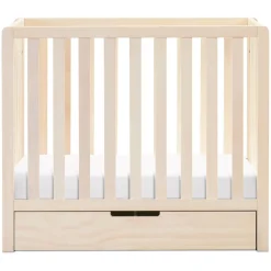 Colby 4-in-1 Convertible Mini Crib with Trundle