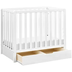 Colby 4-in-1 Convertible Mini Crib with Trundle