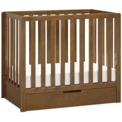 Colby 4-in-1 Convertible Mini Crib with Trundle