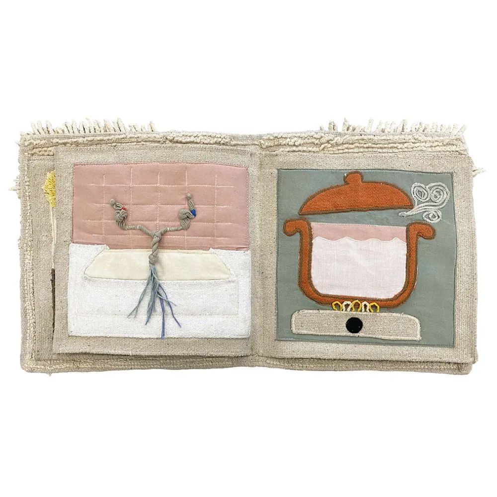 Cool Kids Eat Healthy Textile Book