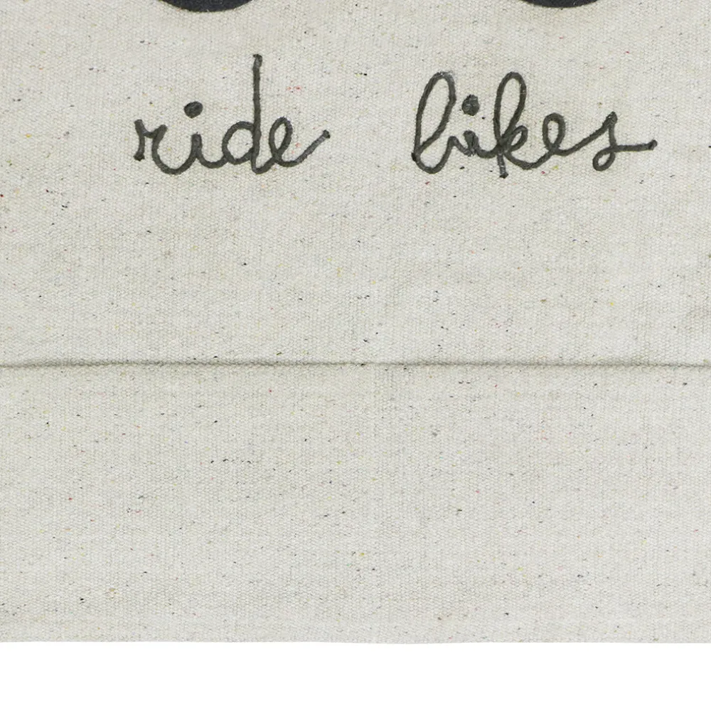 Cool Kids Ride Bikes Wall Pocket Hanger