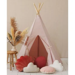 Cotton Teepee Tent & Mat Set