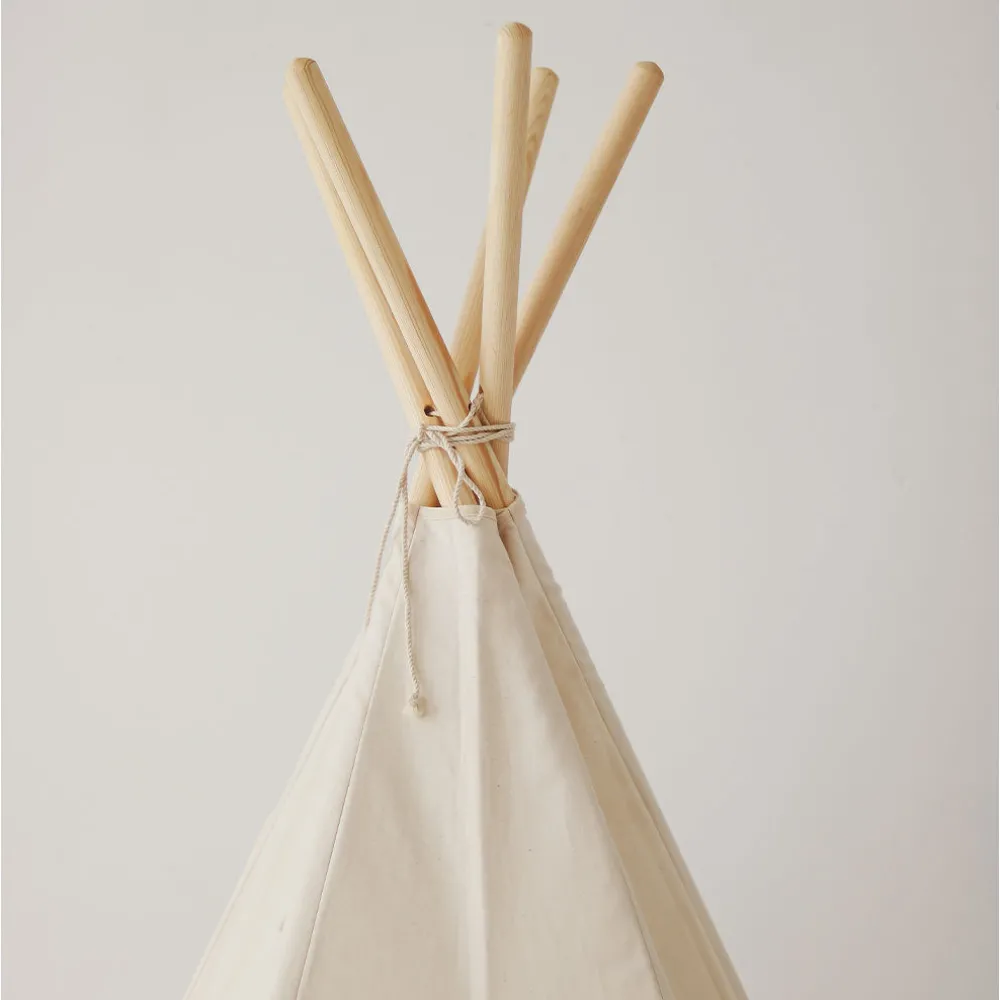 Cotton Teepee Tent & Mat Set