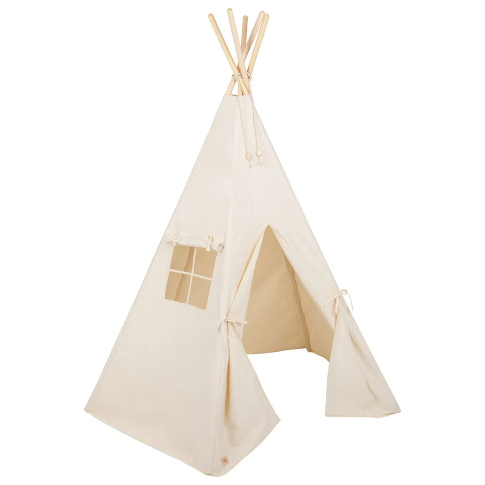 Cotton Teepee Tent & Mat Set